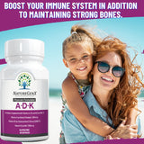 NatureGenX ADK sin gluten: opción para dietas sensibles y conveniencia.