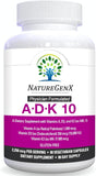 NatureGenX ADK10 bienestar diario: apoyo posible para huesos y sistema inmune.
