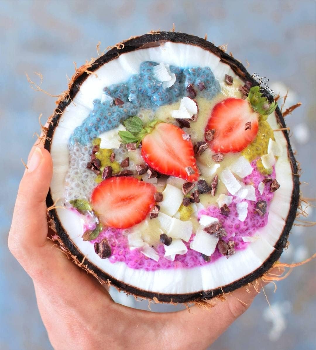 Naturegrail fideos azules: crea recetas divertidas y coloridas.