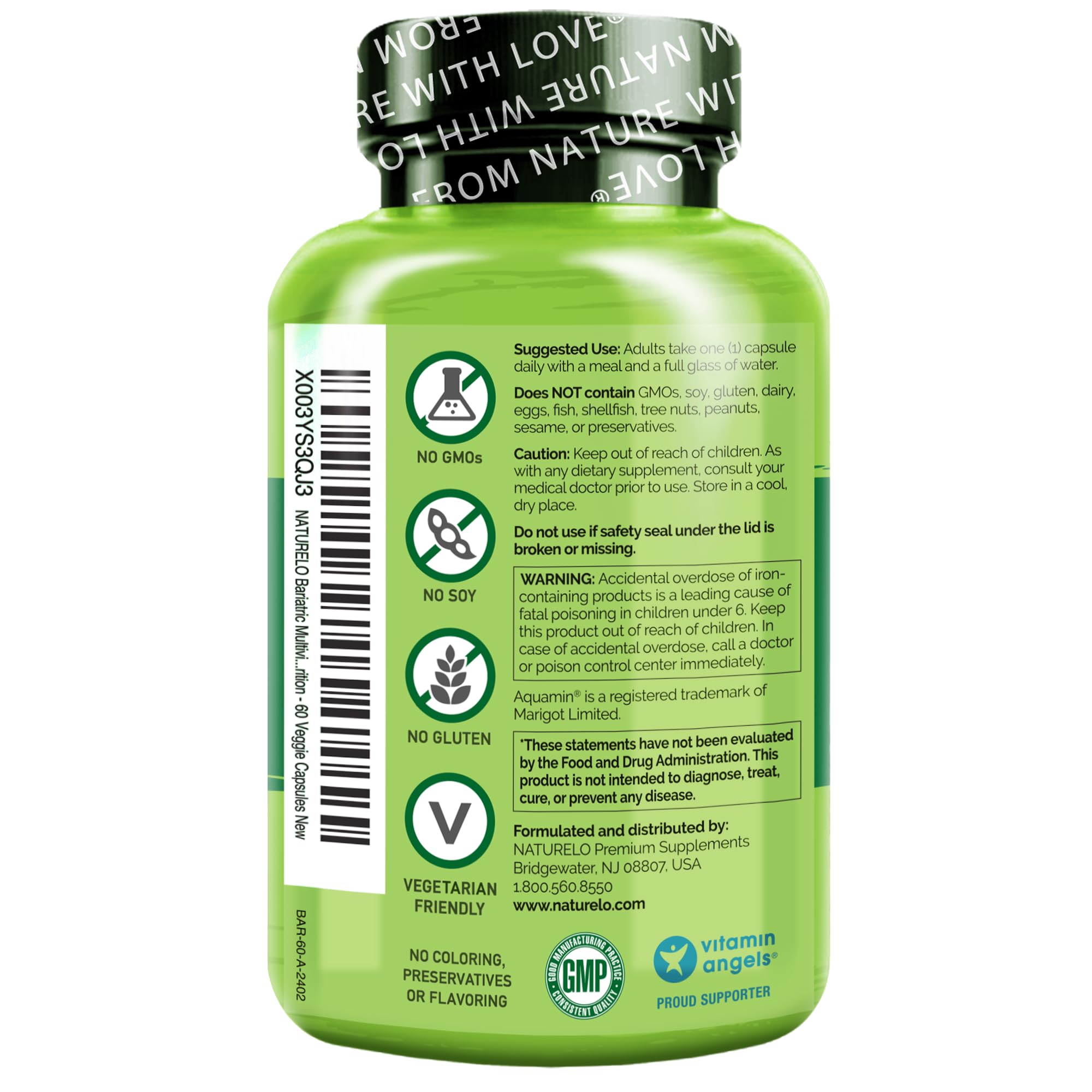 NATURELO Bariátrico, proceso GMP garantiza calidad y seguridad