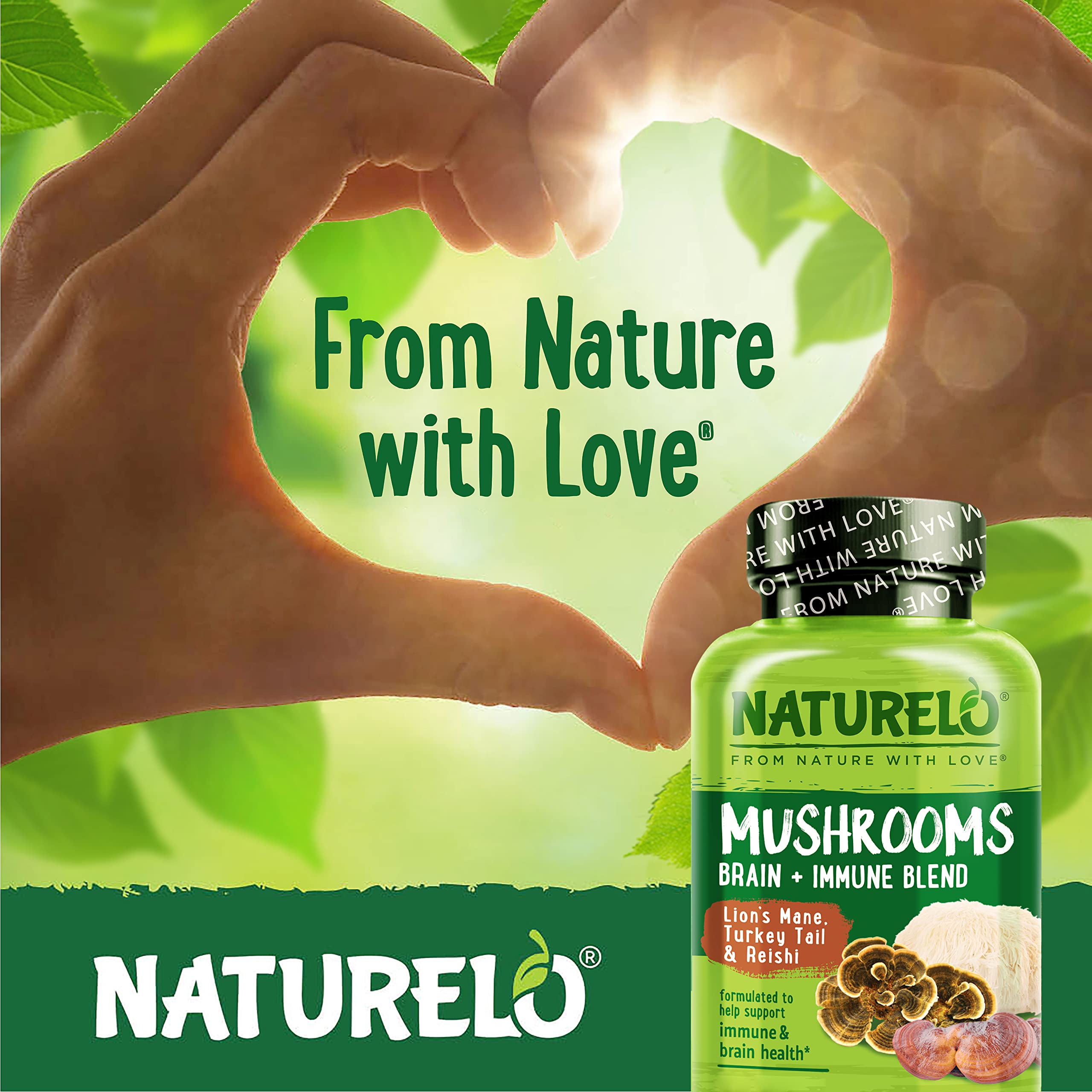 Naturelo cápsulas en primer plano, textura suave para fácil ingesta.