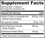 NATURELO Immune Support, cápsulas veganas listas para incorporar a la rutina diaria.
