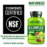 Icono vegan Naturelo B: opción apta para veganismo