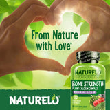 Naturelo D3 basado en plantas favorece la absorción de calcio.