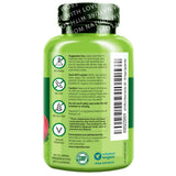 Naturelo etiqueta nutricional con frutas y verduras para nutrición basada en alimentos