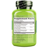 Naturelo etiqueta del producto con información clara de ingredientes vegetales.
