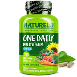Naturelo multivitaminas para hombres, dosis diaria, apoyo a la energía.