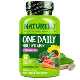 Naturelo Multivitamínico Diario para mujeres 50+ en empaque, apoya la vitalidad diaria.