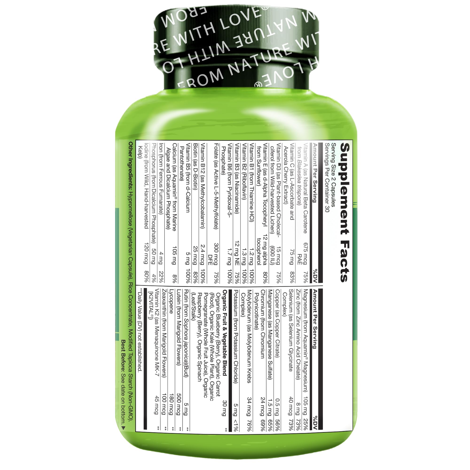 Naturelo 60 cápsulas, formato práctico para la vida escolar