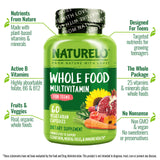 Naturelo multivitaminas adolescentes, cápsulas en frasco para crecimiento y energía diaria