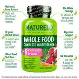 Naturelo Multivitaminas cápsulas: soporte nutricional para días activos.