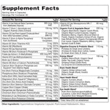 Naturelo Mujer etiqueta: ingredientes vegetales para nutrición completa.