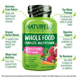 Naturelo multivitaminas mujeres, dosis diaria, soporte de energía.