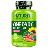 Naturelo multivitaminas para mujeres frasco: energía diaria y bienestar.