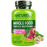 Naturelo multivitaminas para mujeres, frasco, apoyo a la energía diaria.