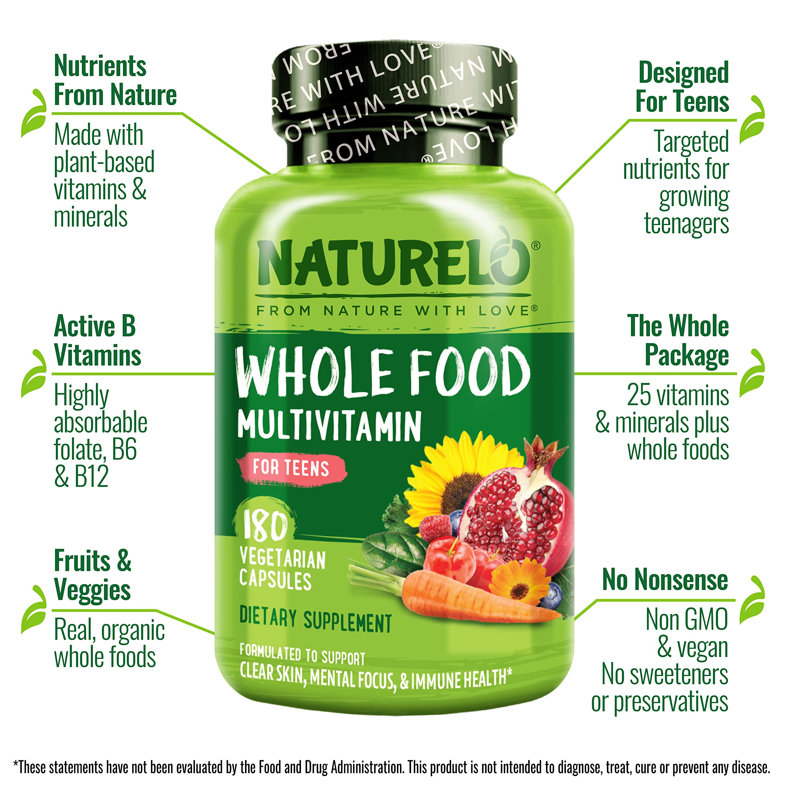 Naturelo teen cápsulas para consumo diario