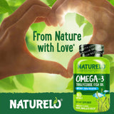 NATURELO Omega-3 beneficios para corazón, ojos y cerebro