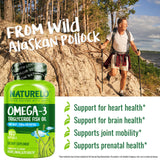 NATURELO Omega-3 cápsulas suaves para absorción rápida