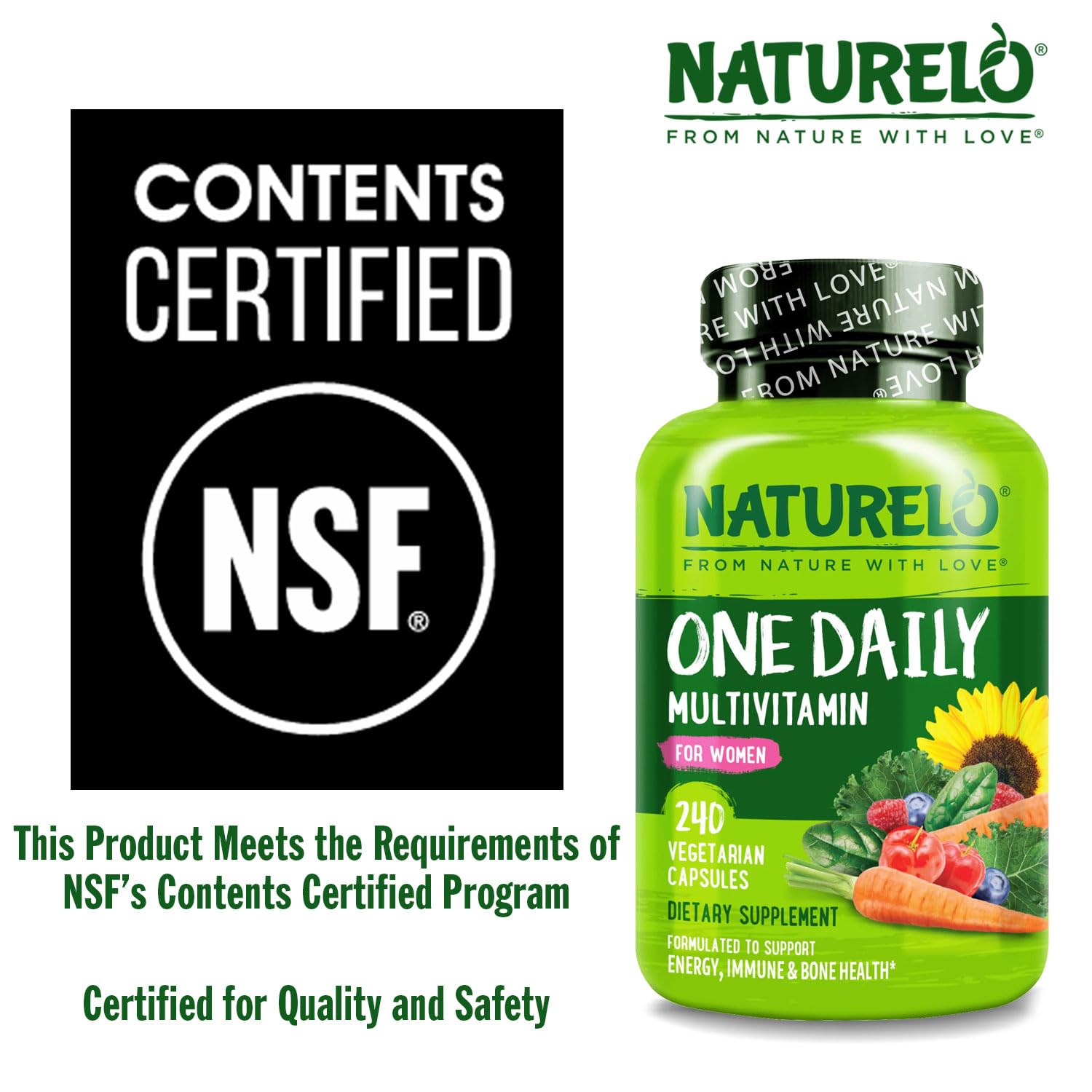 Naturelo K2 MK-7 para apoyo cardiovascular y salud ósea