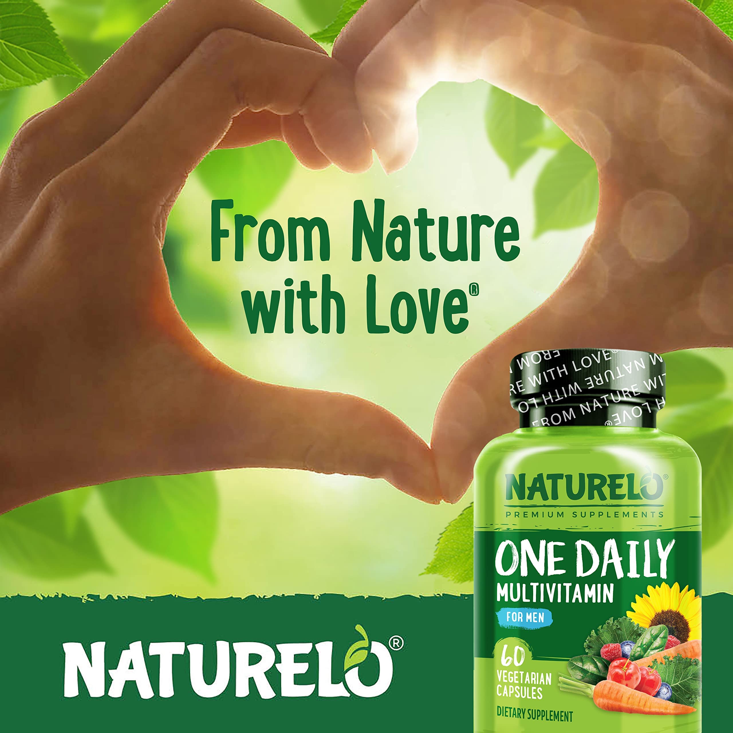 Naturelo vegano, no GMO, sin soja ni gluten