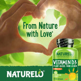 Naturelo Vitamina D 5000 IU dosis alta para mantener niveles constantes