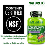 NATURELO zinc magnesio calcio D3: mezcla equilibrada para el día a día.