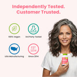Naturenetics HairAnew: uso diario de dos cápsulas, fácil de incorporar a tu día.