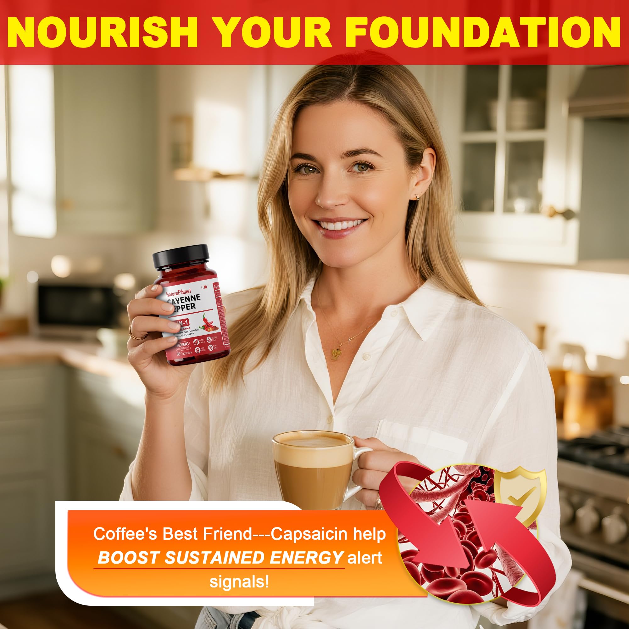 Beetroot en NaturePlanet Vascu Flow aporta color natural y nutrientes para el bienestar