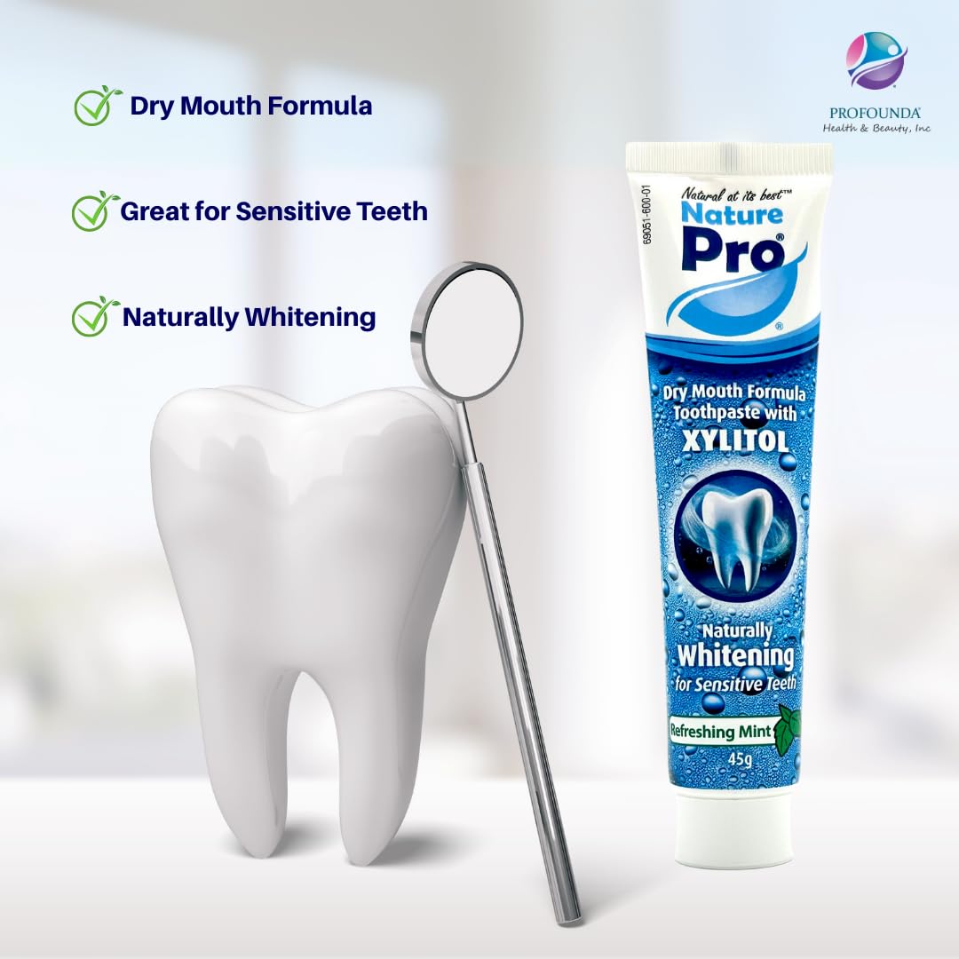 NaturePro pasta dental para dientes sensibles, alivio suave.