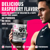 Natures Aid Creatine Gummy, recuperación muscular suave tras entreno.