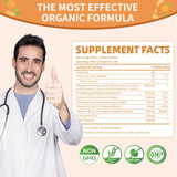 Natures Aid gomitas magnesio glicinato, ingredientes clave con vitaminas y coenzima Q10
