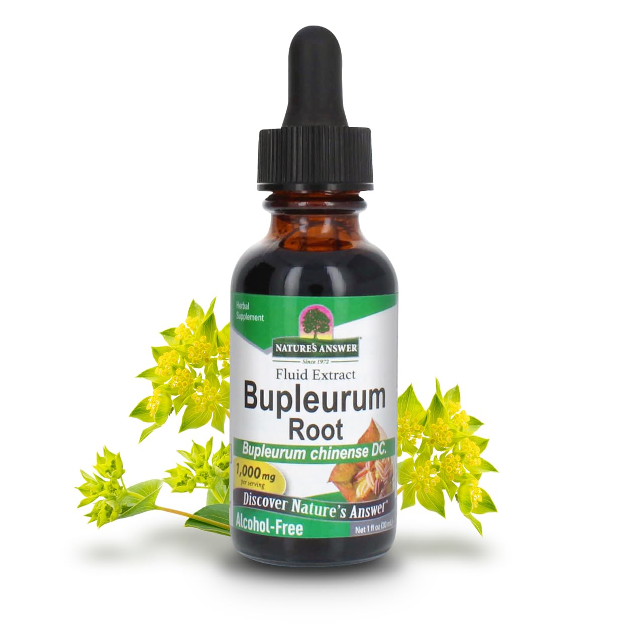 Nature's Answer Bupleurum Raíz Chinense: raíz natural para uso herbal