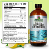 Nature's Answer destilación molecular preserva DHA y EPA para Omega-3.