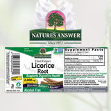 Nature's Answer Regaliz, gotero para dosis diarias y equilibrio digestivo.