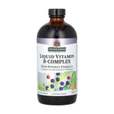 Nature's Answer Liquid Vitamin B-Complex, botella con cuentagotas para energía diaria.