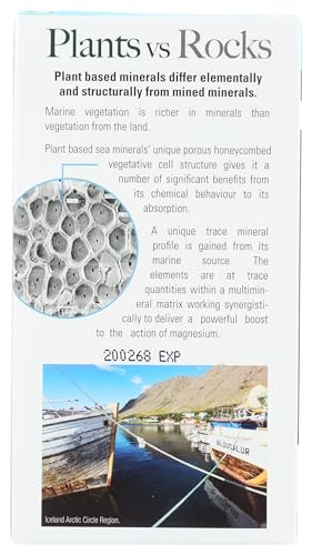Nature's Answer magnesio marino: cápsulas vegetarianas para uso diario