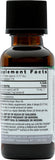 Nature's Answer oregano oil: etiqueta frontal identificando el aroma