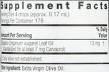 Nature's Answer oregano oil: liquido ambar que sugiere pureza