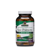 Nature's Answer Saw Palmetto Extract en botella, apoyo prostático práctico.