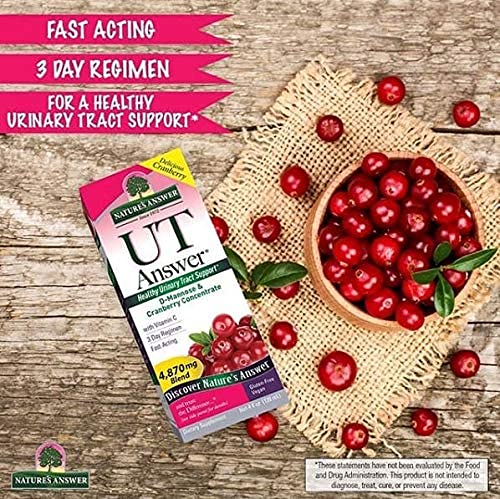 Nature's Answer UT Answer frasco abierto: muestra el contenido de forma transparente