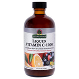 Nature's Answer Vitamina C Líquida 1000 mg, botella destacada, posible apoyo al sistema inmune diario.