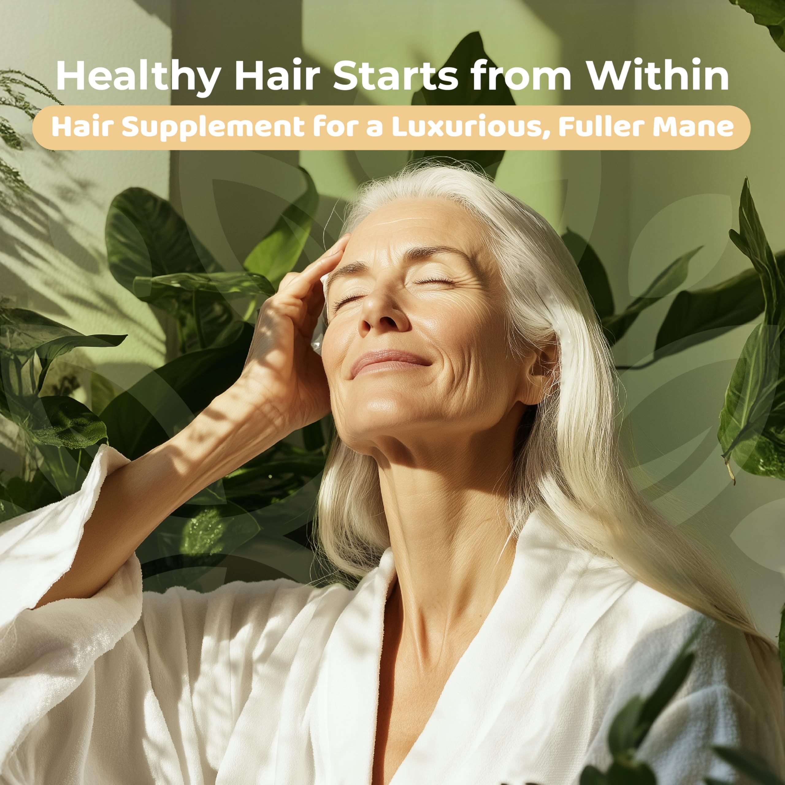 HairVive de NATURES BLAST se disuelve en agua para una toma rápida y agradable.