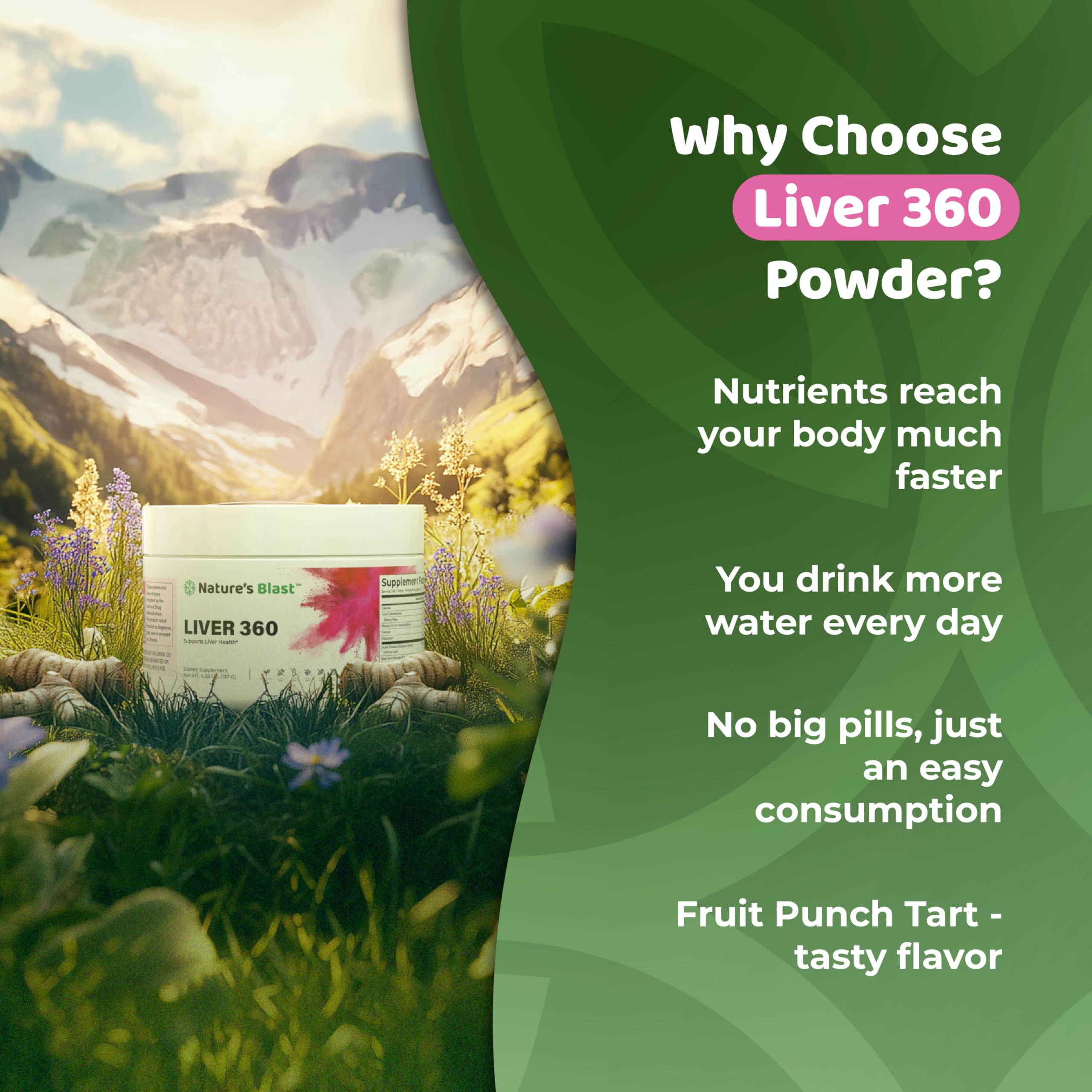 NATURES BLAST cardo mariano: ingrediente clave para la salud del hígado