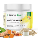NATURES BLAST Motion Bliss en botella para articulaciones, favorece movilidad diaria.