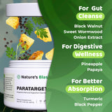 NATURES BLAST ParaTarget, polvo de fruta para rutina de bienestar