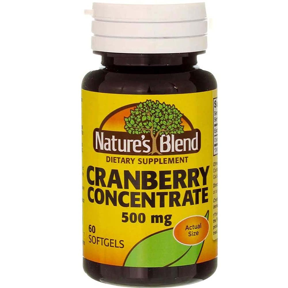 Nature's Blend Cranberry Concentrate frente al envase, ideal para iniciar una rutina diaria