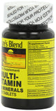Nature's Blend NAT B multivitamínico MIN TB tabletas cercanas, apoyo diario.