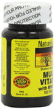 Nature's Blend NAT B multivitamínico MIN TB vidrio detalle, claridad del producto.