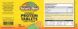 Tabletas masticables Nature's Blend, sabor miel, opción sin gluten para merienda