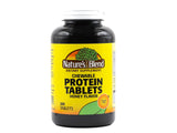 Nature's Blend tabletas proteínas sabor miel, fuente rápida de proteína para snack diario